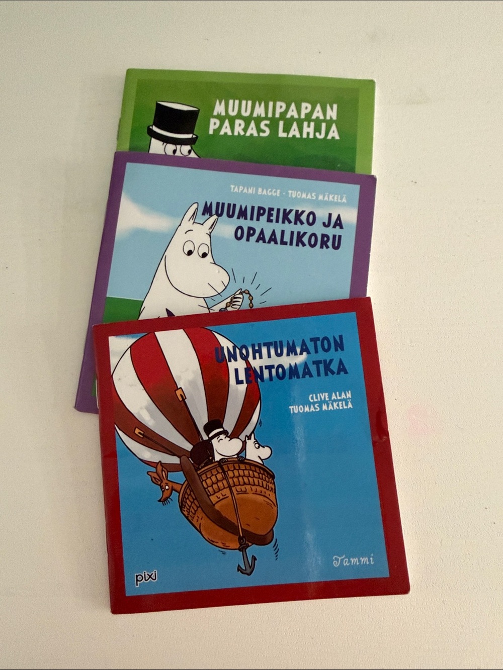 Moomin Small Paperback Books (3)